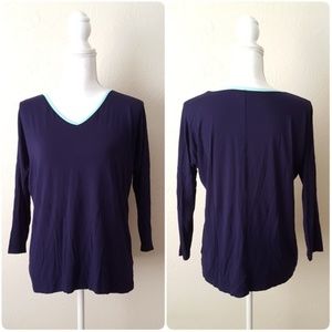 Charming Charlie 3/4 Sleeve Top